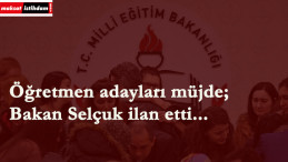 Öğretmen adaylarına ek atama müjdesi