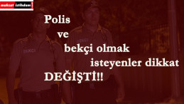 Tartışmaların odağındaki bekçi alımlarında değişiklik