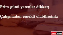 Prim günü yetenin fazla çalışması gerekmiyor