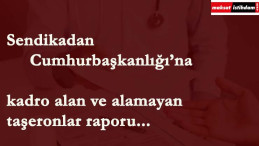 Taşeronların sorunları ilk kez Cumhurbaşkanlığı'nda