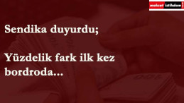 İlk kez yüzdelik fark bordroya yansıdı! Diğer taşeronlar alabilecek mi?