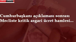 Asgari ücrete 463 lira zam yolda