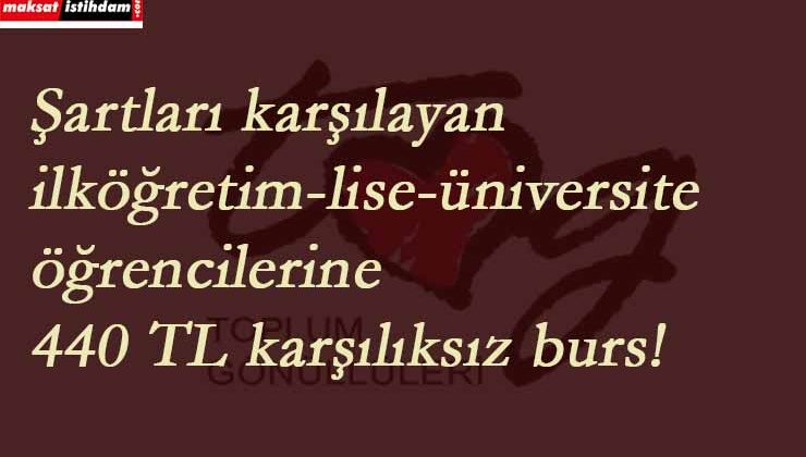 İlköğretim-lise ve üniversite öğrencilerine karşılıksız burs müjdesi! Nasıl başvurulur?