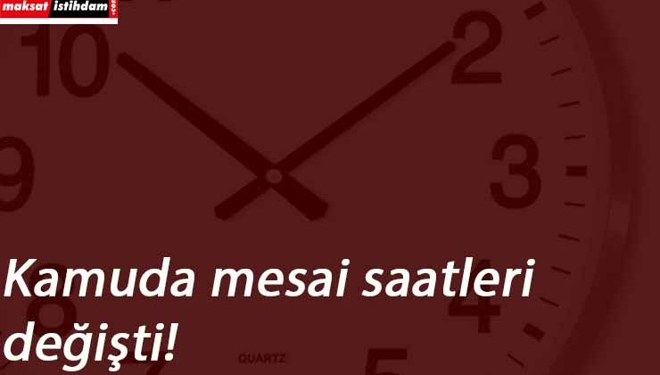 Corona nedeniyle İstanbul'da mesai saatleri değişti