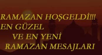 2020 Ramazan Ayı Resimli Mesajları | Whatsapp-Instagram için Ramazan mesajları