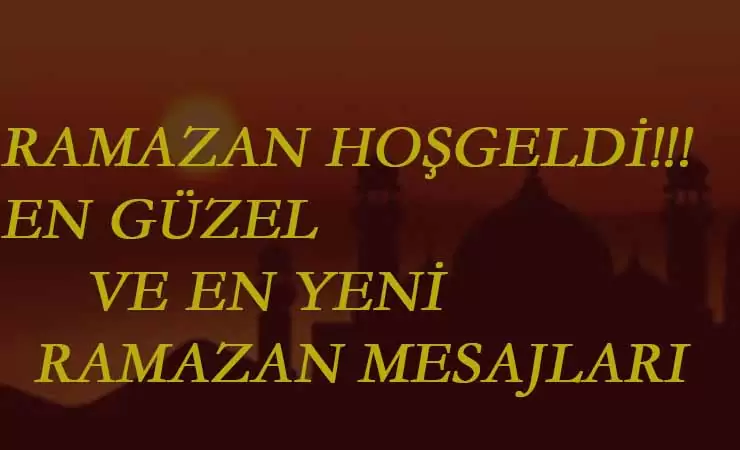 2020 Ramazan Ayı Resimli Mesajları | Whatsapp-Instagram için Ramazan mesajları