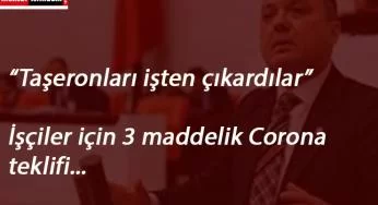 Mecliste iş kanuna 'Corona' maddesi talebi