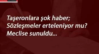 Tüm taşeronlara kötü haber geldi: Yeni kanunda yer alıyor