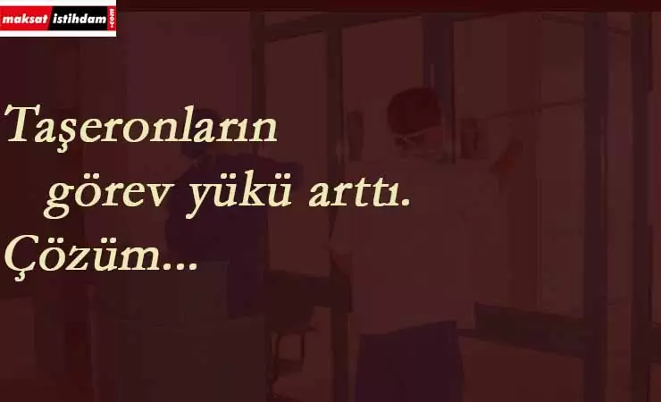 Öz Sağlık-İş: "Taşeronların yükü arttı, çözüm personel temini"