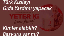 Kızılay 10 milyon kişiye gıda yardımı verecek! Başvuru var mı? Kimler alabilir?