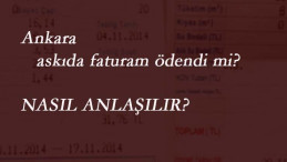 Ankara askıda faturam ödendi mi? Nasıl anlaşılır?