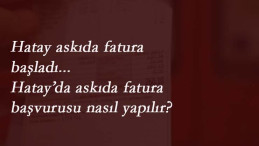 Hatay'da askıda fatura uygulaması başladı | Hatay'da askıya fatura nasıl konur?