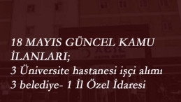 7 ilimizde kamu alımları: 3 Üniversite hastanesi-belediye- İl Özel İdaresi