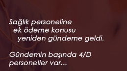 Sağlık çalışanlarına ek ödeme adaletsizliği için soru önergesi