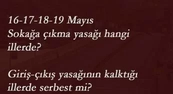 Hangi illerde 4 gün sokağa çıkma yasağı olacak? İçişleri Bakanlığı açıkladı