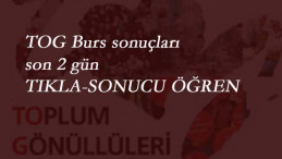 TOG Burs Sonuçları belli oldu mu? TOG Burs Sonucu nasıl öğrenilir?