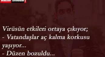 Virüsün ekonomik etkisi: Çalışanlar işsiz ve aç kalmaktan karkıyor