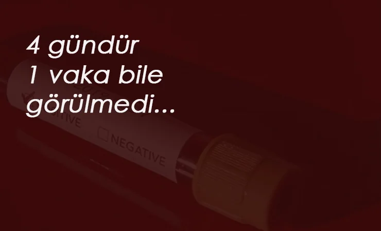 Bu ilçede yeni Korona vaka sayısı '0'