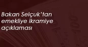 Çalışma Bakanı Selçuk: "Emekliye bir sürprizimiz olabilir"