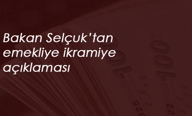 Çalışma Bakanı Selçuk: "Emekliye bir sürprizimiz olabilir"