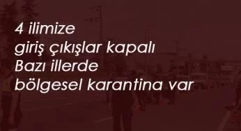 Corona vakaları artıyor, bölgesel tedbirler üst üste geliyor