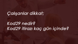 Çalışanlar dikkat: Kod29 işsizlik maaşı ve tazminat alamıyor