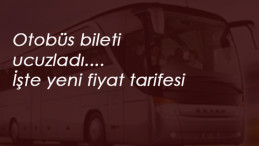 Güncel otobüs bileti fiyatları kaç lira oldu? İndirim geldi!