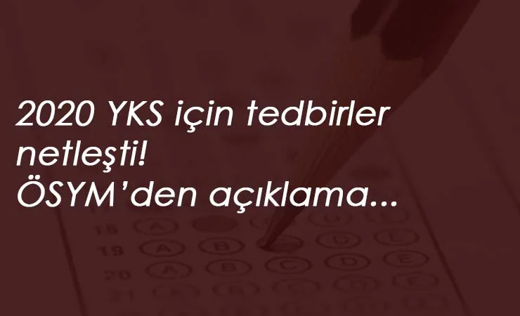 Halis Aygün açıkladı: 2020 YKS'de bu kurallar uygulanacak