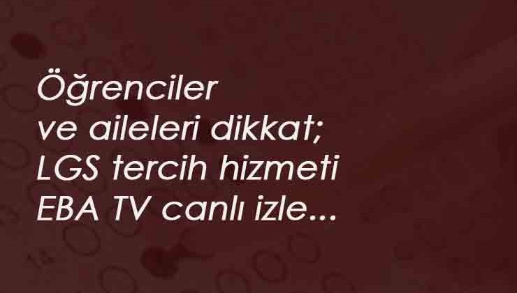 EBA tercih danışmanlığı nasıl alınır? EBA tercih danışmanlığı giriş
