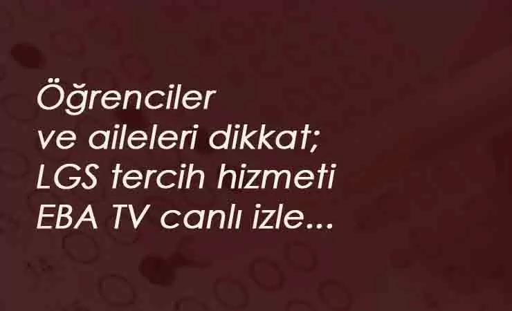 EBA tercih danışmanlığı nasıl alınır? EBA tercih danışmanlığı giriş