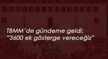 Ak Parti: "3600 ek göstergeyi vereceğiz"