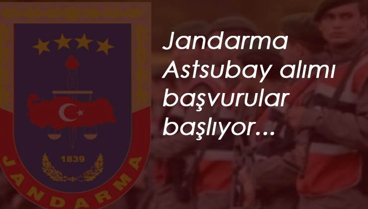 Jandarma lise mezunu astsubay alımı açıklandı: İşte başvuru tarihleri