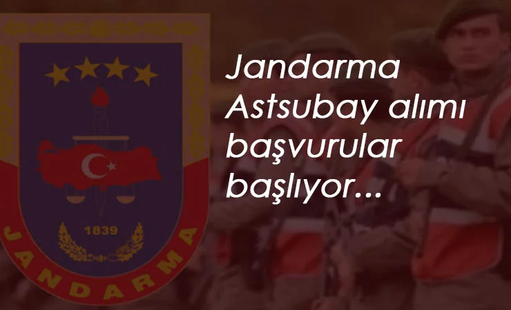 Jandarma lise mezunu astsubay alımı açıklandı: İşte başvuru tarihleri