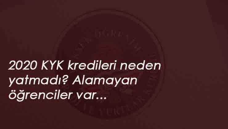KYK kredisi iptal mi edildi? Temmuz ayı KYK kredisi neden yatmadı?