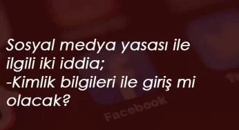 Sosyal medya düzenlemesi için iki iddia: Kimlik bilgisi ve temsilci...