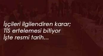 Toplu sözleşme yasağı ne zaman bitecek? Taşeronlar dikkat! Tarih geldi