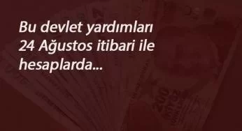 Çalışma Bakanı: "24 Ağustos'tan sonra ihtiyaç sahiplerine yardım verilecek"