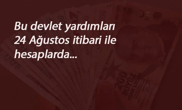 Çalışma Bakanı: "24 Ağustos'tan sonra ihtiyaç sahiplerine yardım verilecek"