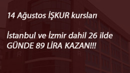 İŞKUR güncel kursları geldi: 26 ilde kurs var