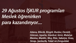 29 Ağustos İŞKUR kursları: İEP ve MEK ile meslek öğren-para kazan