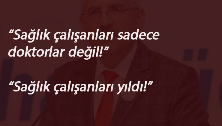 Sağlık çalışanlarının sorunları ile ilgili milletvekilinden önemli açıklamalar