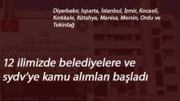 Güncel Belediye ve SYDV kamu ilanları: 12 ilimizde KPSS şartsız alımlar
