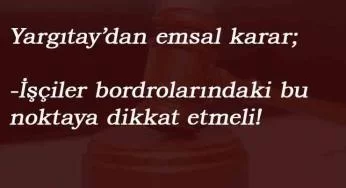 Yargıtay'dan tüm işçileri ilgilendiren karar: Fazla mesaide ispat gerekli
