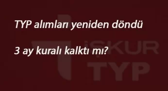 MEB TYP'de 3 ay kuralı kalktı mı? TYP yeniden açıldı: Geçen yıl çalışanlar başvurabilir mi?