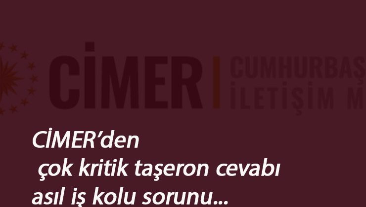 Asıl iş kolunda CİMER cevabı geldi: Cumhurbaşkanlığı asıl iş kolu görüşü