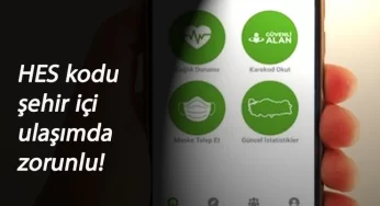 HES Kodu iki alanda daha zorunlu oldu: Şehir içi ulaşımda mağdur olmamak için dikkat!