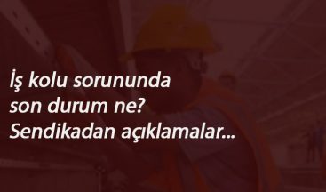 Taşeronların iş kolu ne olacak? Sendikadan önemli açıklamalar