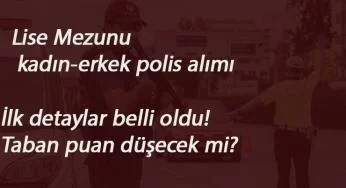 2020 PMYO alımları ne zaman? PMYO başvuru tarihleri duyuruldu! Kadın-erkek polis alınacak