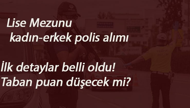 2020 PMYO alımları ne zaman? PMYO başvuru tarihleri duyuruldu! Kadın-erkek polis alınacak
