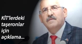 Aylar sonra KİT'ler için ilk açıklama: KİT'lerde kalan taşeronlara kadro istedi